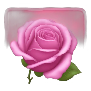 fortuite goule rose sticker