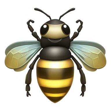A Robot Bee sticker