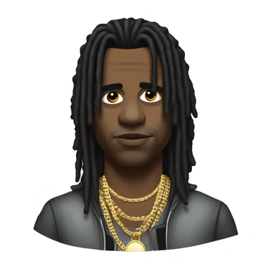 chief keef rocker sticker