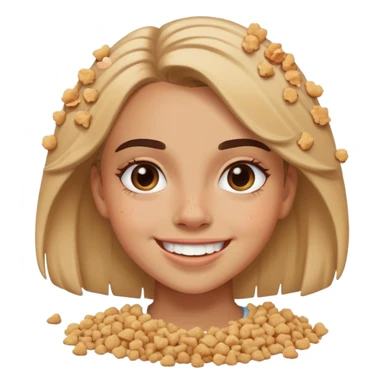 Cara gobbled up all the cookies sticker