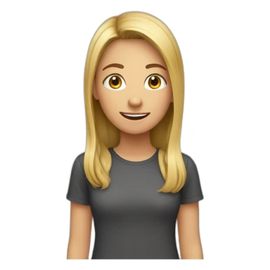 teen speaking english sticker