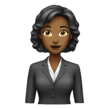 Female lawyer sticker