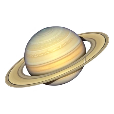 pretty saturn sparkle  sticker