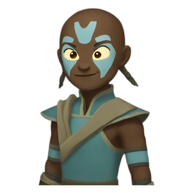Avatar The Last Airbender - The Lightning Bender sticker