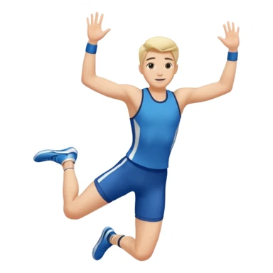 jumping with confidence sticker