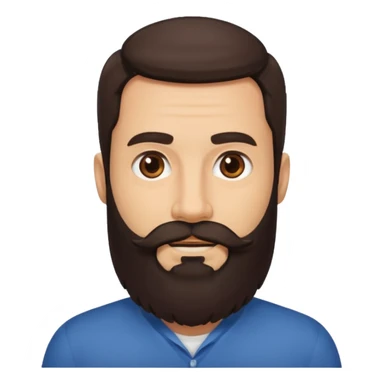 Longer beard. Only the beard, no face sticker