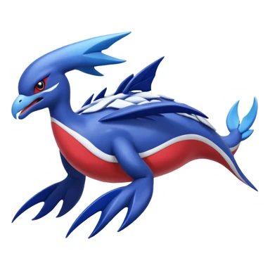 Yveltal-Kyogre-Lugia-Fakémon-hybrid-creature (full body)  sticker