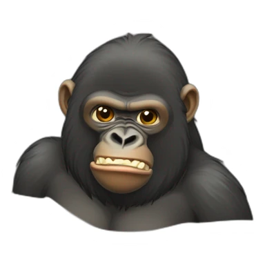 Gorila gaimer  sticker