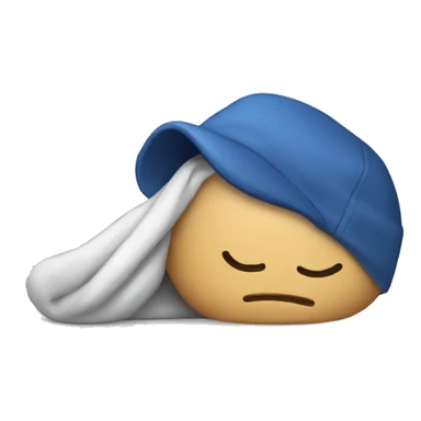 sleeping cap sticker