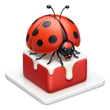 coccinelle café sticker
