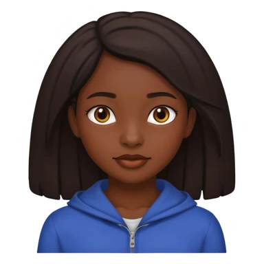 Prenses esmer kız sticker