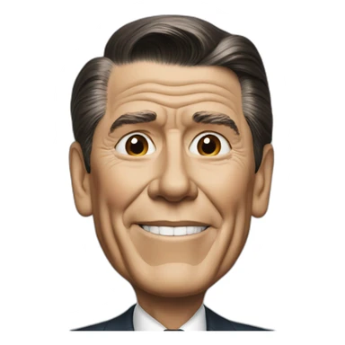 ronald reagan sticker