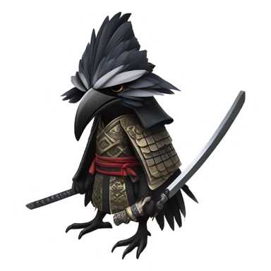 kenku samurai sticker