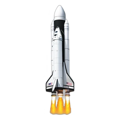 Spacex starship sticker