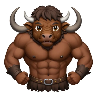 A cape buffalo sticker