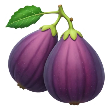 Fig fruit sticker