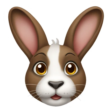 Dutch rabbit sticker