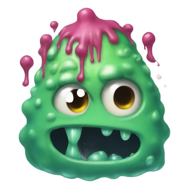 slime monster  sticker