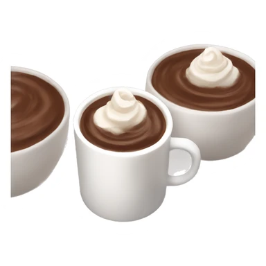 Aesthetic hot chocolate  sticker