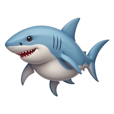 pregnant girly shark holding it’s pregnant belly sticker