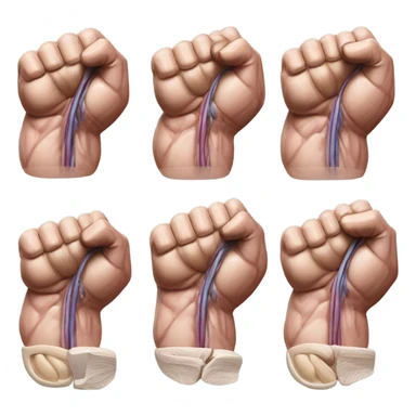 anatomy biceps sticker