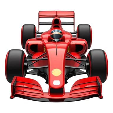Irl f1 icon real one black and red letters F1 sticker