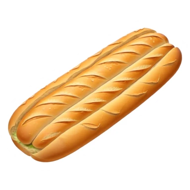 a baguette sticker