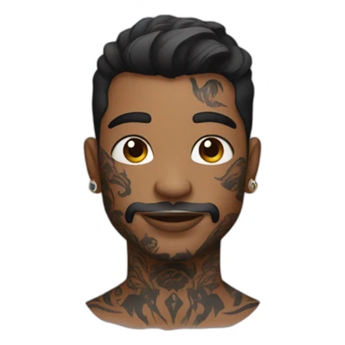 Person with tattoos sticker