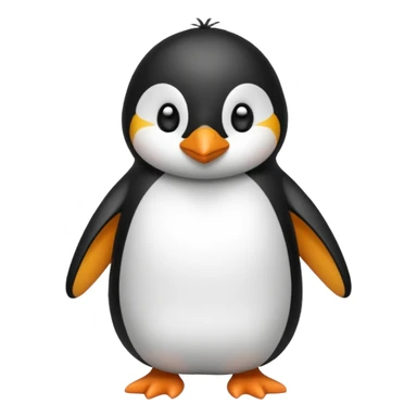 Pinguino con pillama sticker