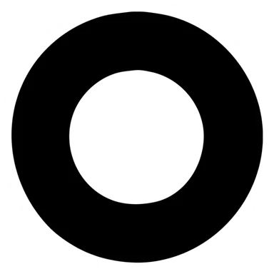 Make the pink circle a gradient pink, clean and minimal, no text, keep the solid filled icon style. sticker