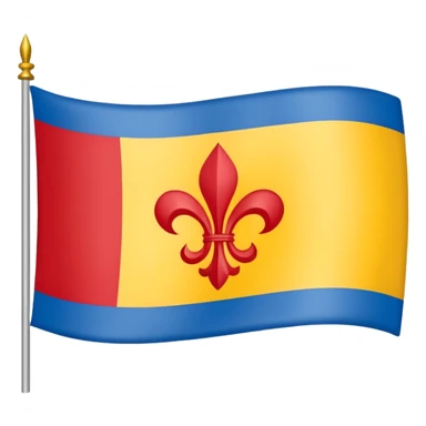 Drapeau de la région du Var 83 en France: composé de cette manière : 🟥🟥🟥🟥🟥🟥🟥
🟨🟨🔵🔵🔵🟨🟨
🟨🟨🔵⚜️🔵🟨🟨
🟨🟨🔵🔵🔵🟨🟨
🟨🟨🟨🟨🟨🟨🟨 sticker