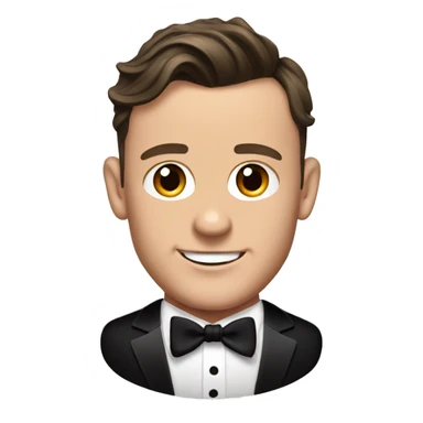 Jonathan Toews in black tuxedo sticker