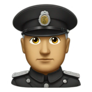 benito mussolini sticker