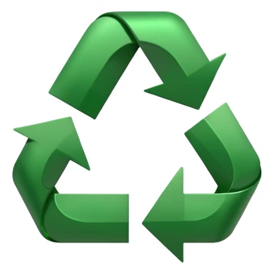 Recycling Symbol sticker