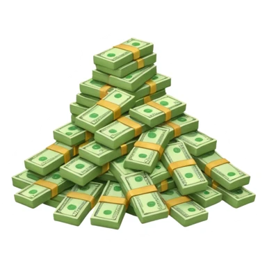 mountain of money sticker