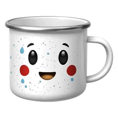 enamel camp mug sticker