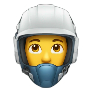 Casque de Vision thermique  sticker