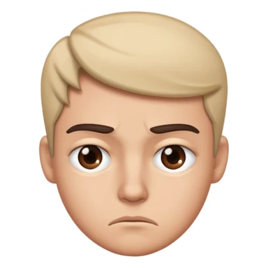 Annoyed Side eye  sticker