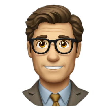 clark kent sticker
