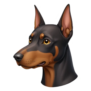 Doberman sticker