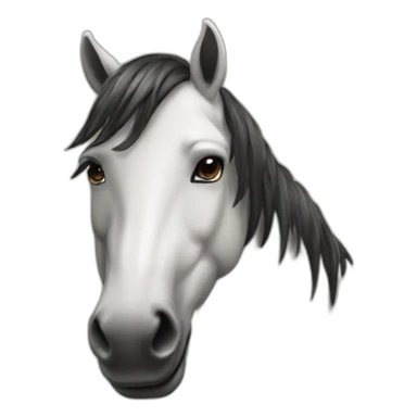 Cheval qui aute sticker