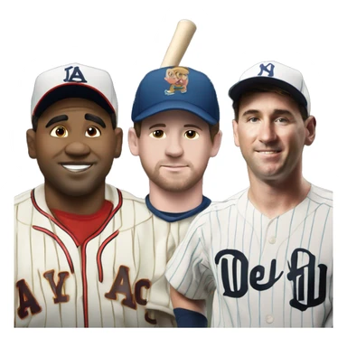 Next to Max next to Messi next to Babe Ruth next to Max sticker