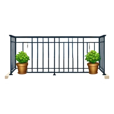 Penthouse balcony sticker