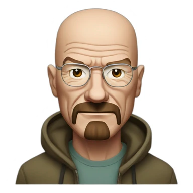 Walter White with a Maurits sticker