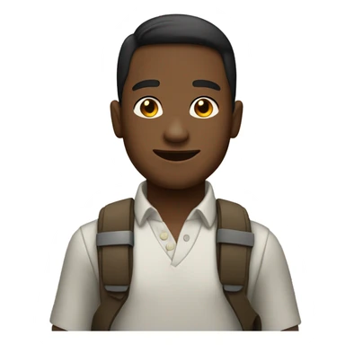 avatar joven de la generacion milenial sticker