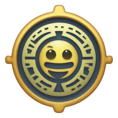 hangul fortune telling symbol sticker