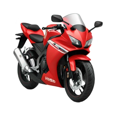 Honda cbr500r red motorcycle sticker
