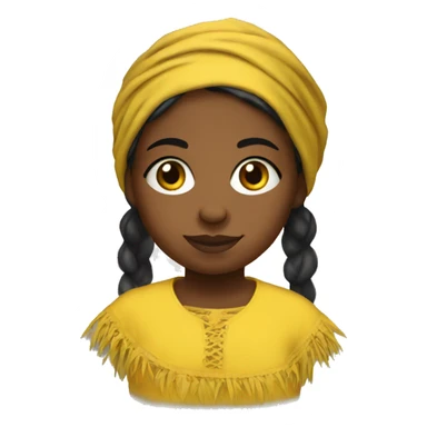 A garifuna girl  sticker