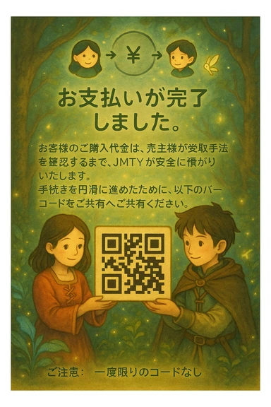 ладно измени сюжет кардинально, сохрани текст, сохрани значки , но измени сюжет фон персонажей
по центру так же место для кьюара sticker