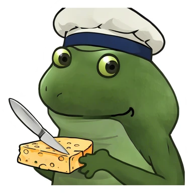 Cheese board sticker